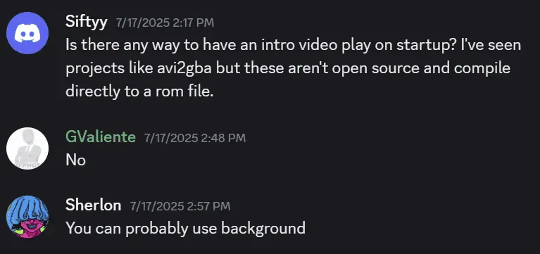 Discord chat